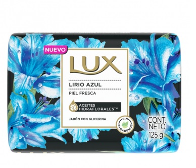 JABON DE TOC LUX 125g   LIRIO AZUL